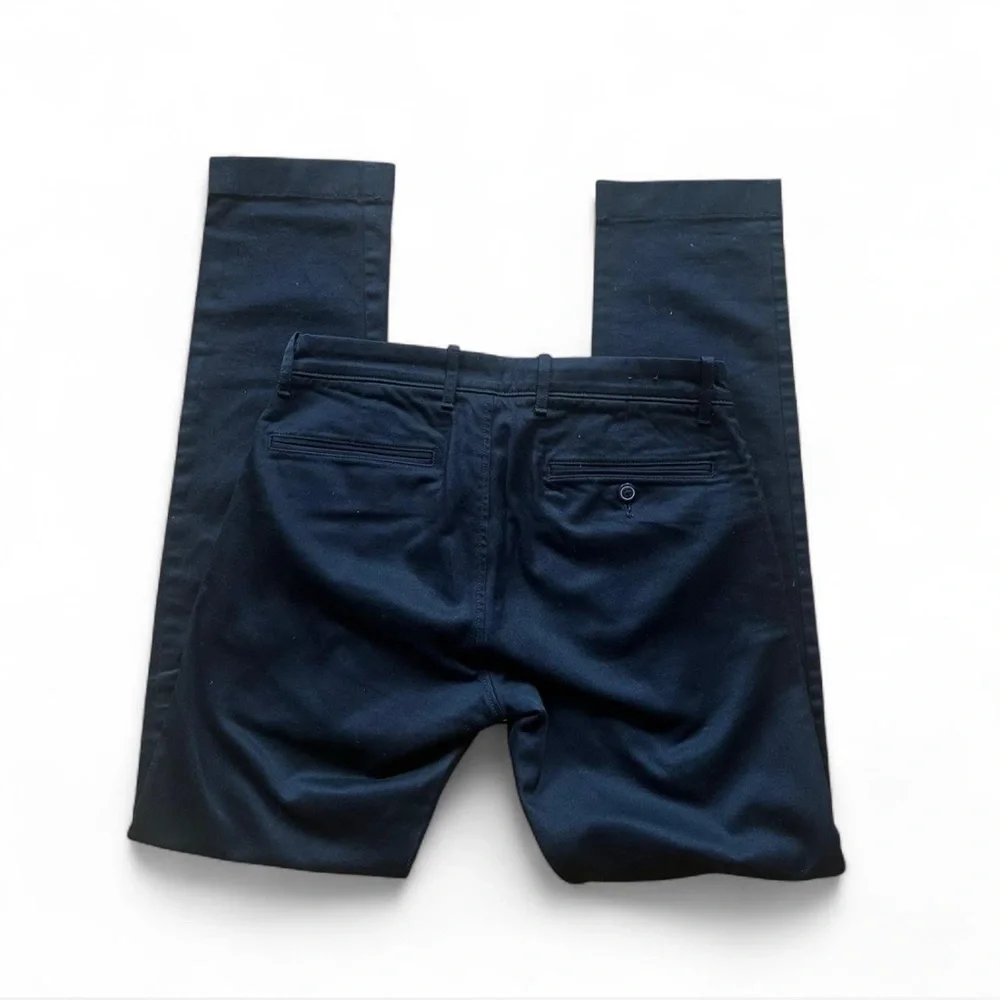💜 J. Crew Black Stretch 484 Slim Fit Chino Pant (W28 L32)